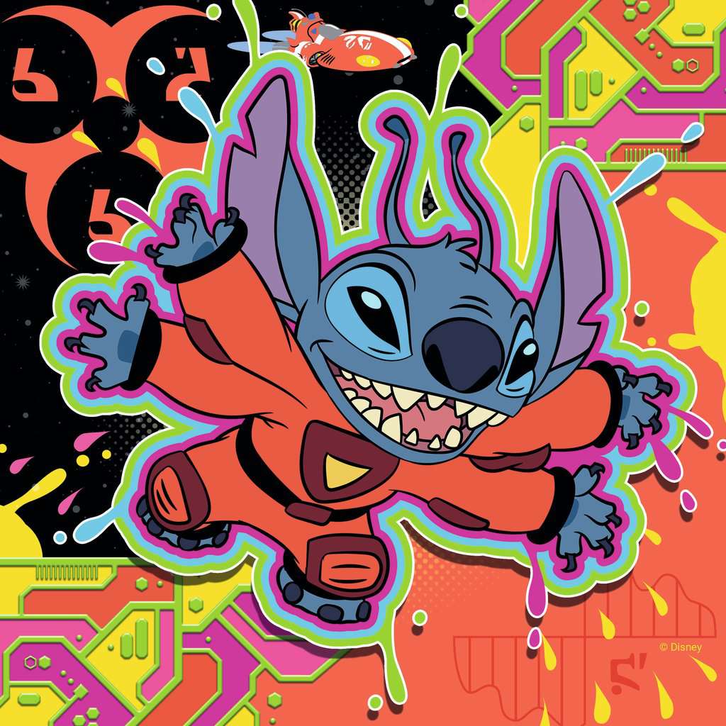 LILO & STITCH - Playing all day - 3 Puzzle 49P