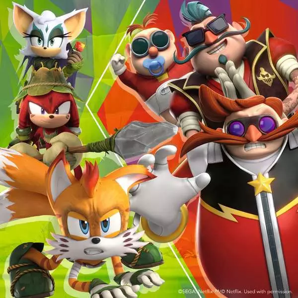 SONIC PRIME - Sonic's Adventures - 3 Puzzle 49P