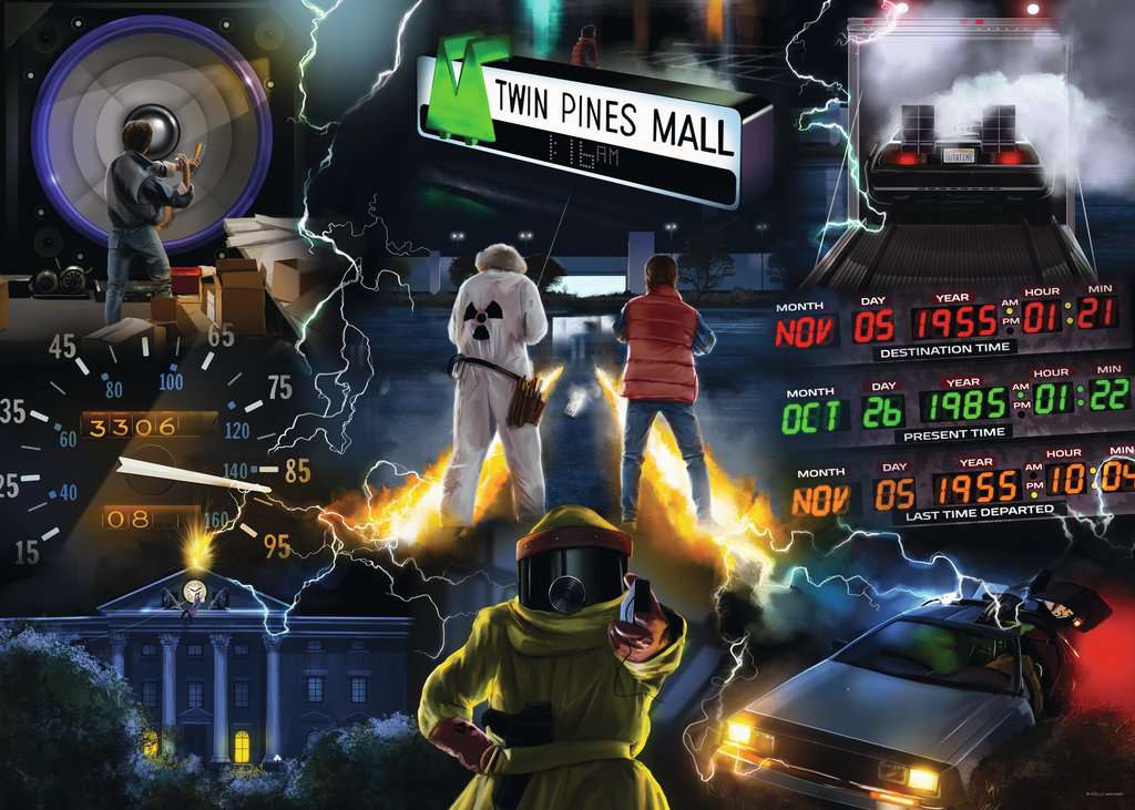 BACK TO THE FUTURE - Puzzle 1000pcs