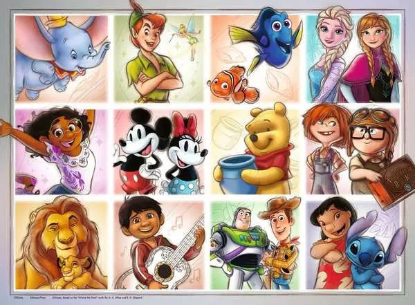 DISNEY - Puzzle 100P XXL
