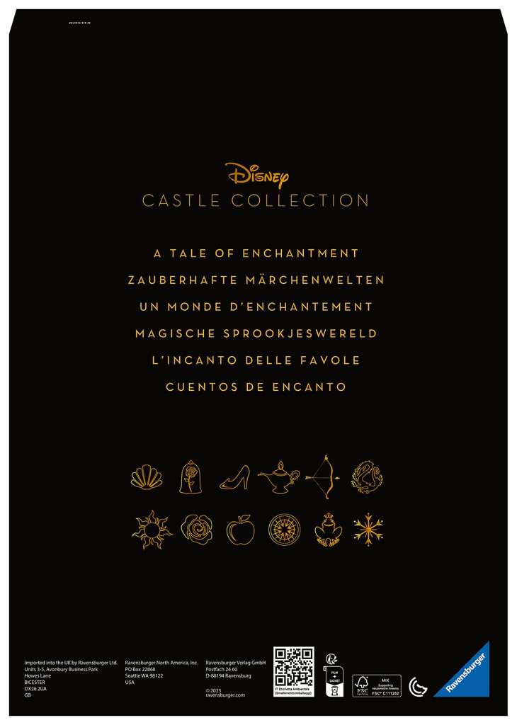 DISNEY CASTLE - Ariel - Puzzle 1000pcs