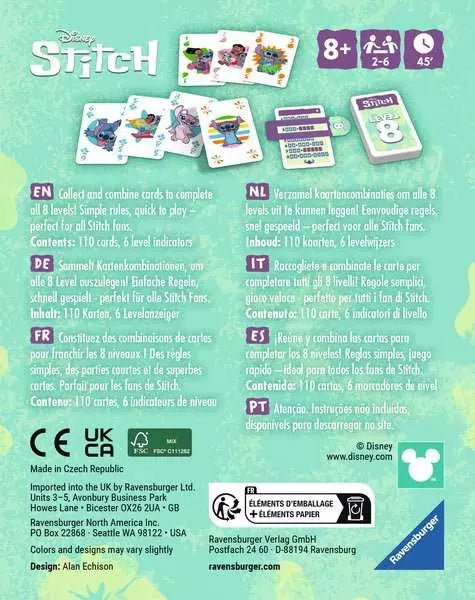 STITCH - Level 8 - Family Game