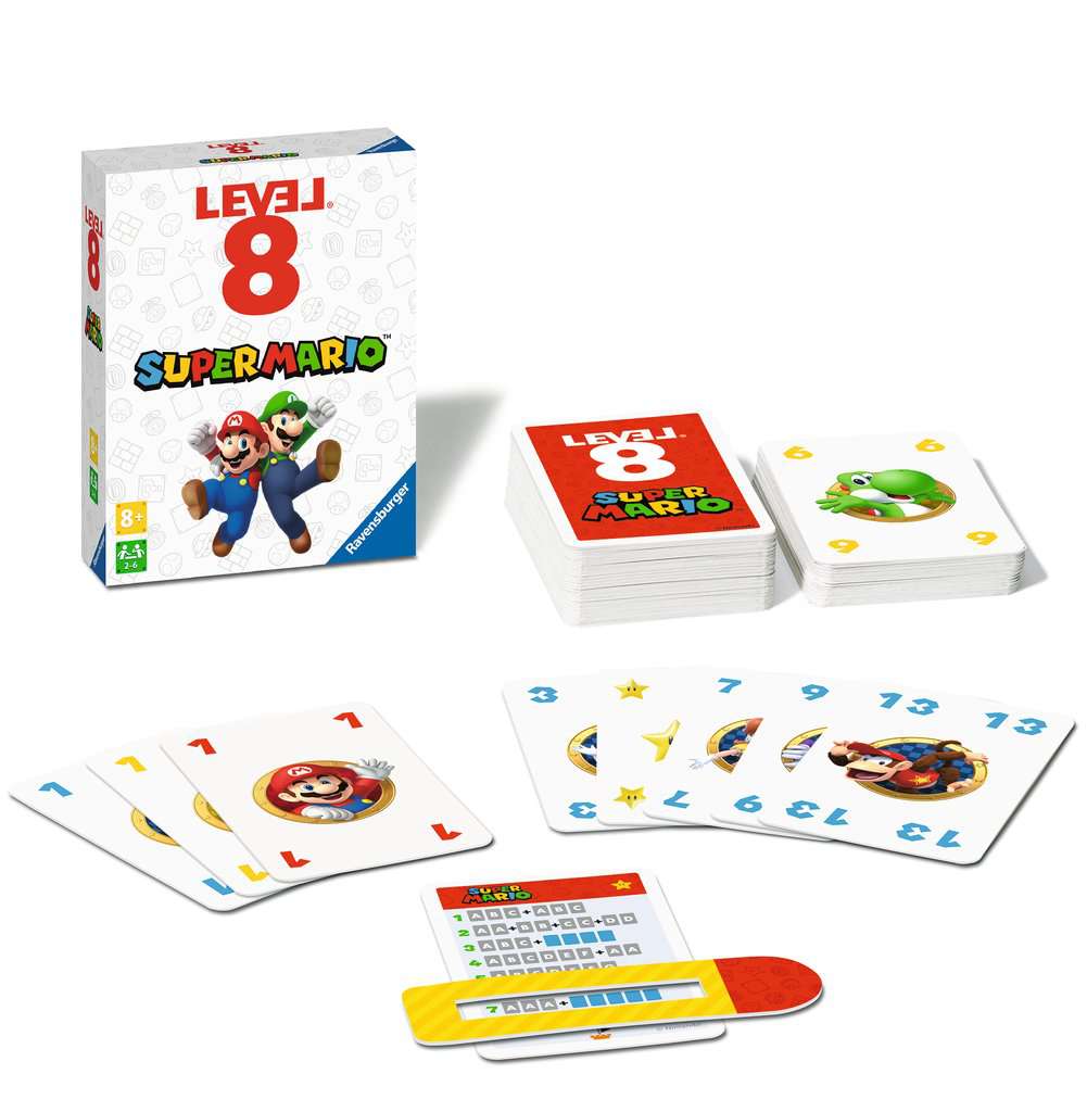 NINTENDO - Super Mario Level 8 - Jeu de famille