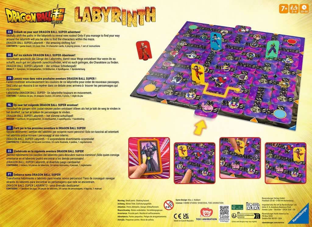 DRAGON BALL SUPER - Boardgame Labyrinth
