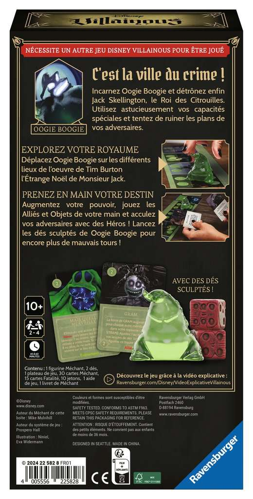 DISNEY Villainous Ext Solo - JDS - Rempli D'effroi (French)