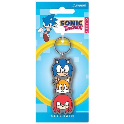 SONIC - Trio Stack - PVC Keychain