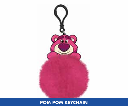 TOY STORY - Lotso - Pom Pom Keychain
