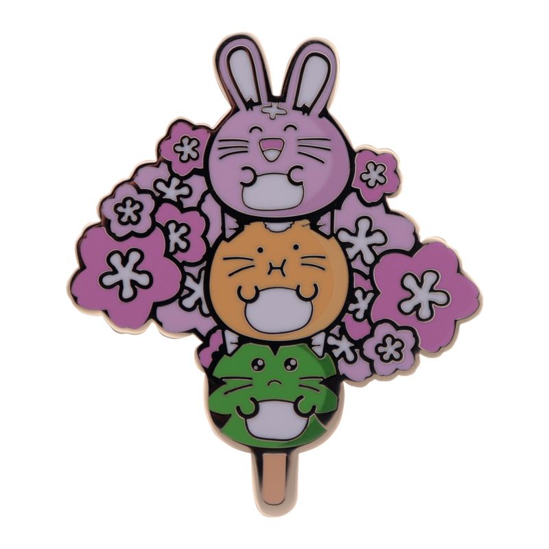 FUZZBALLS - Mystery Box of 12 Pin Badge