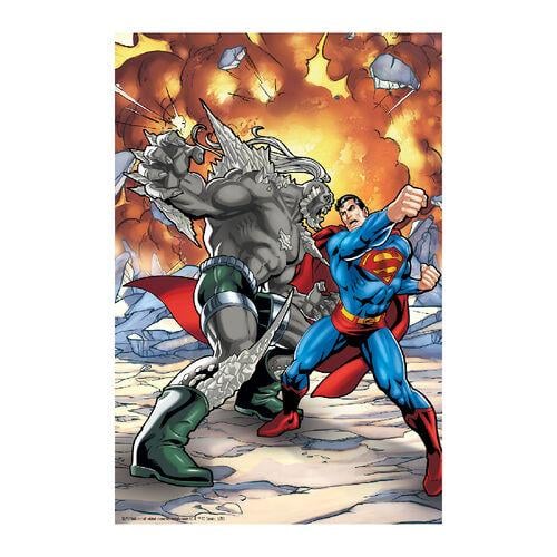 SUPERMAN - VS Doomdsday - Puzzle lenticulaire 3D 300P '46x31cm'