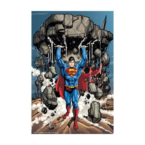 SUPERMAN - Super Strength - Puzzle lenticulaire 3D 300P '46x31cm'