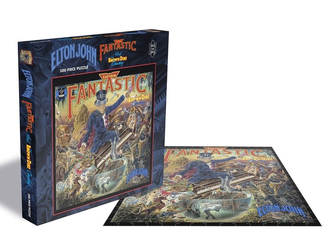 ELTON JOHN - Captain Fantastic - Puzzle Album 500P 41x41cm