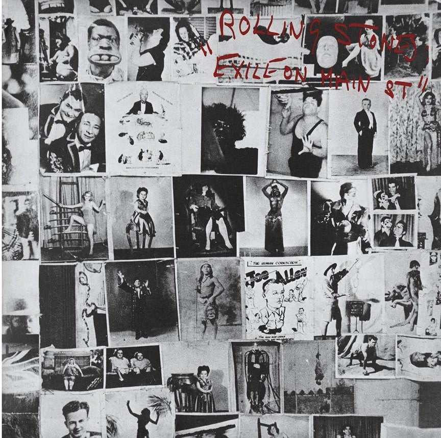 ROLLING STONES - Exile On Main St. - Puzzle Album 500P 41x41cm