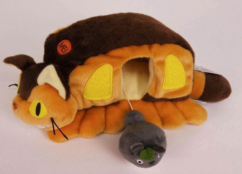 STUDIO GHIBLI - Totoro Plush - Catbus House - 24cm