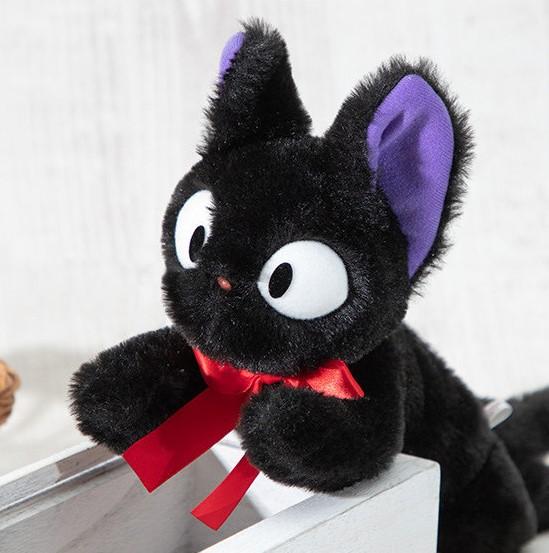 KIKI'S DELIVERY SERVICE -Lying Down Jiji - Nakayoshi Plush 20x10x46cm