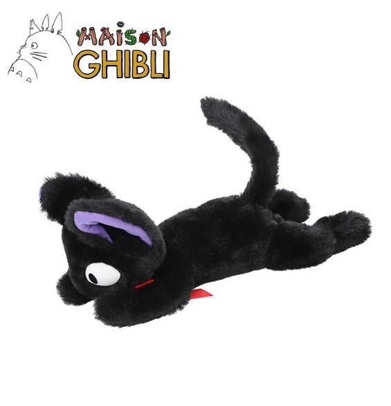 KIKI'S DELIVERY SERVICE -Lying Down Jiji - Nakayoshi Plush 20x10x46cm