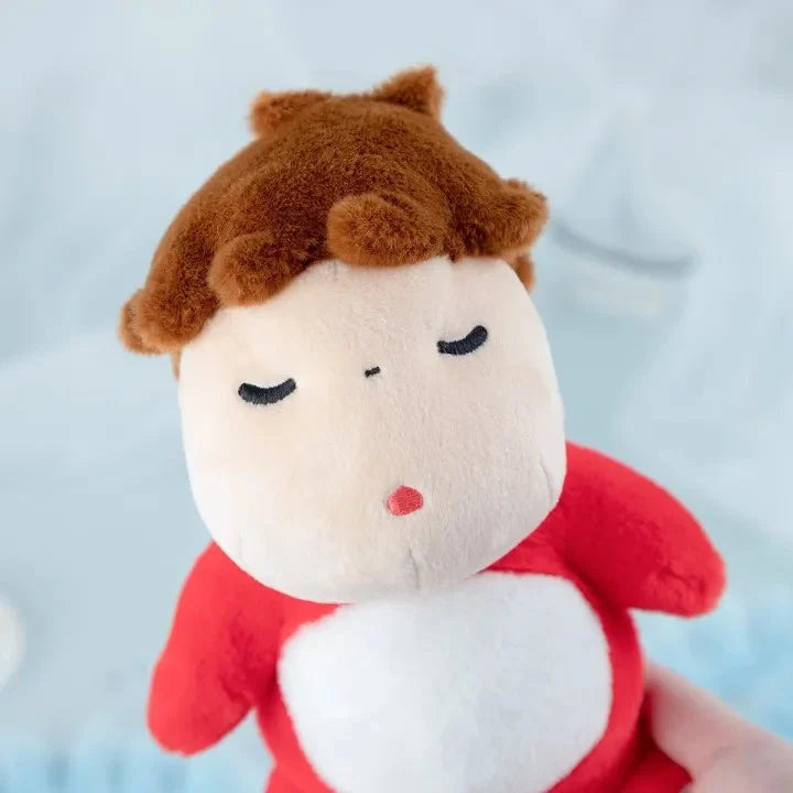 PONYO ON THE CLIFF - Ponyo lies down - Nakayoshi Plush 15cm