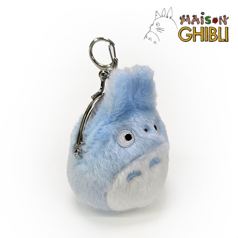 MY NEIGHBOR TOTORO - Blue Totoro - Mini Fuwafuwa purse 6cm