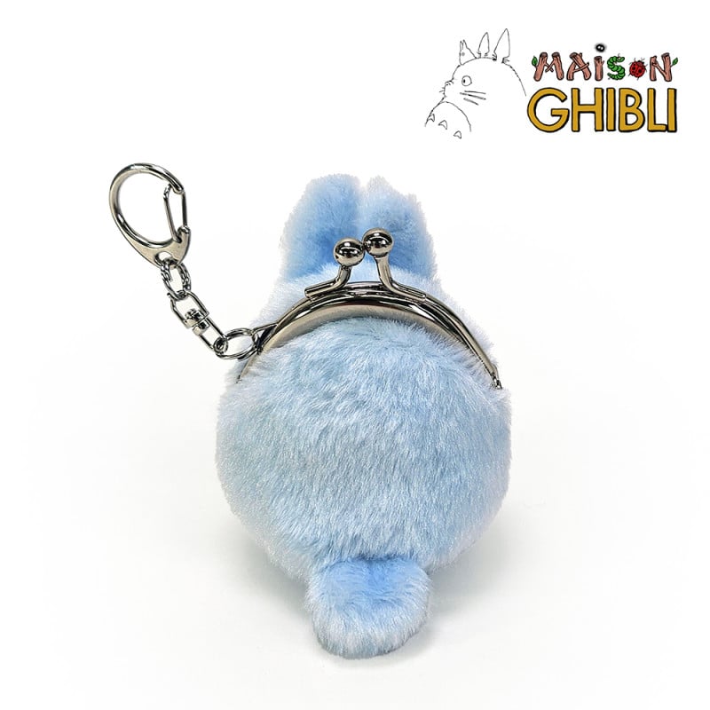 MY NEIGHBOR TOTORO - Blue Totoro - Mini Fuwafuwa purse 6cm