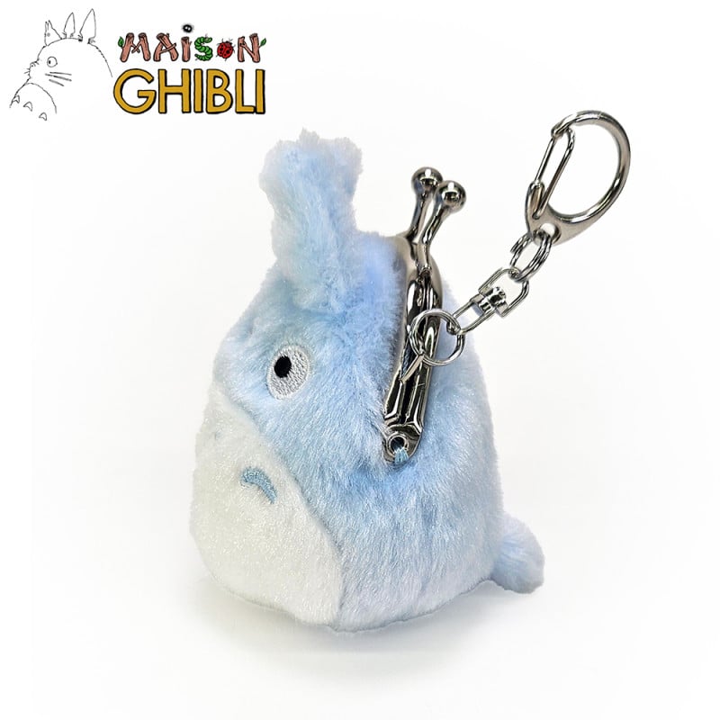 MY NEIGHBOR TOTORO - Blue Totoro - Mini Fuwafuwa purse 6cm
