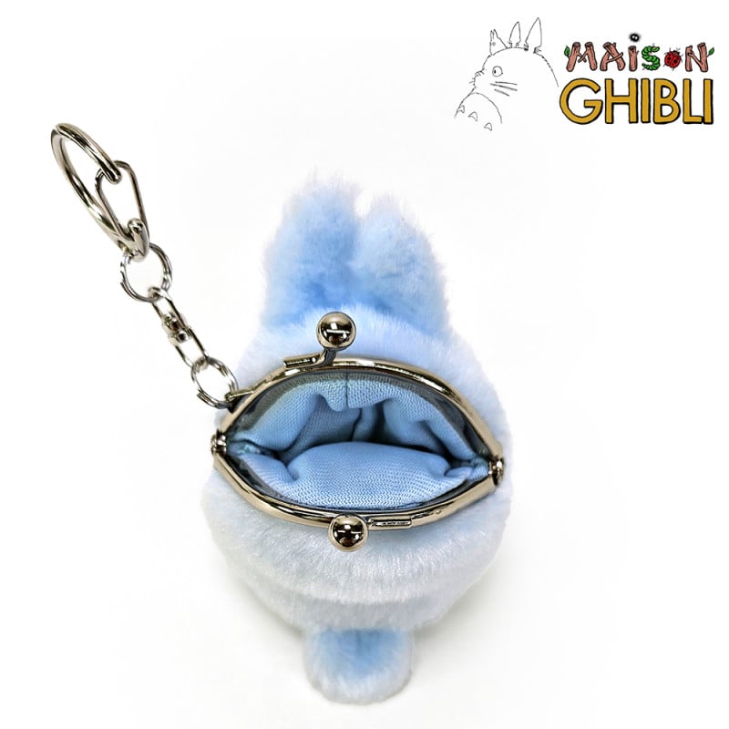 MY NEIGHBOR TOTORO - Blue Totoro - Mini Fuwafuwa purse 6cm