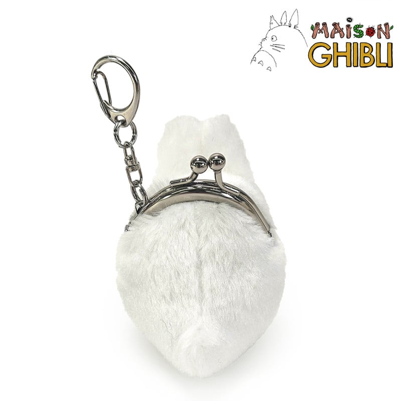MY NEIGHBOR TOTORO - White Totoro - Mini Fuwafuwa purse 6cm