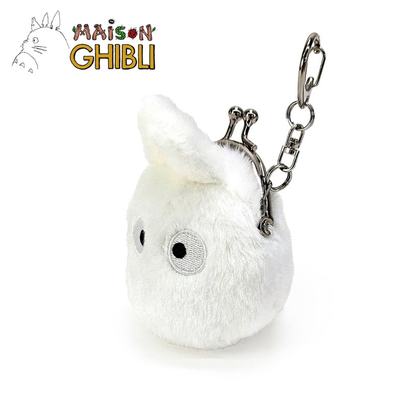 MY NEIGHBOR TOTORO - White Totoro - Mini Fuwafuwa purse 6cm