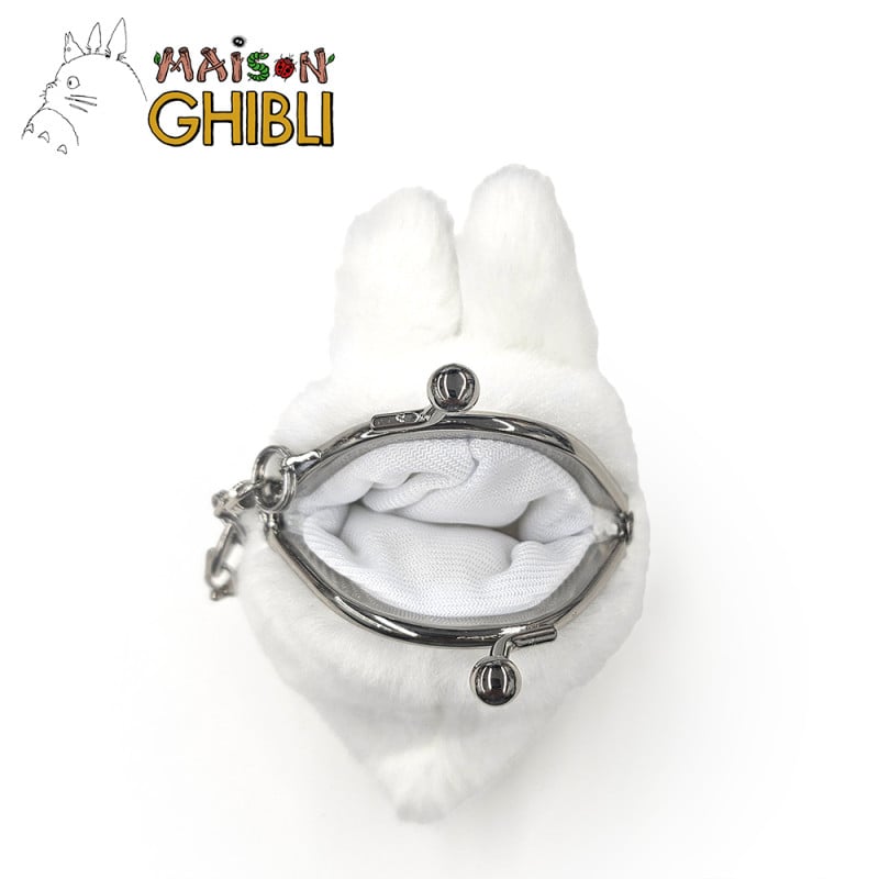 MY NEIGHBOR TOTORO - White Totoro - Mini Fuwafuwa purse 6cm
