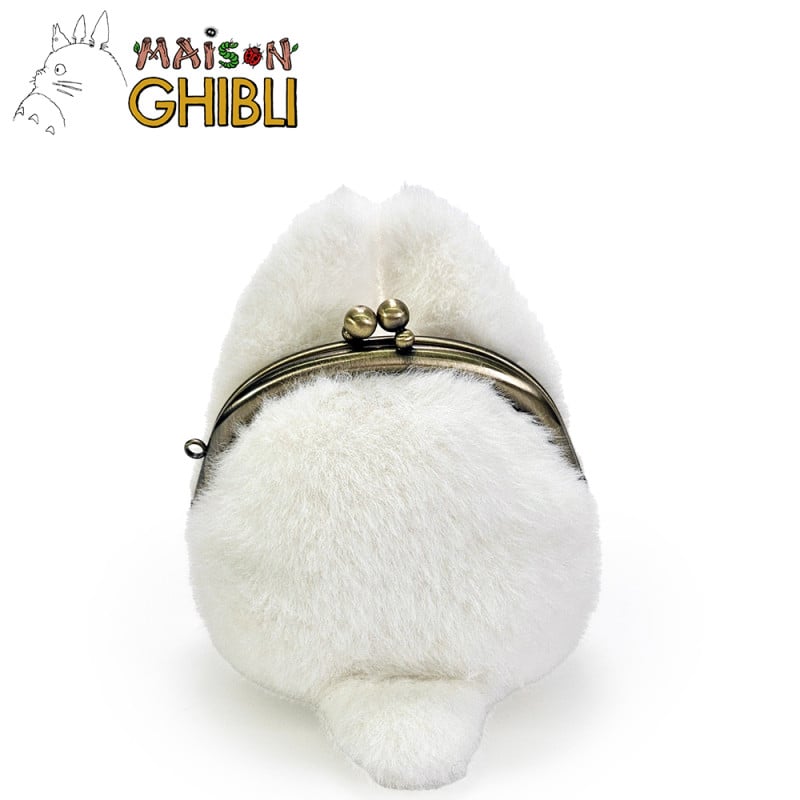 MY NEIGHBOR TOTORO - White Totoro - Fuwafuwa purse 10cm