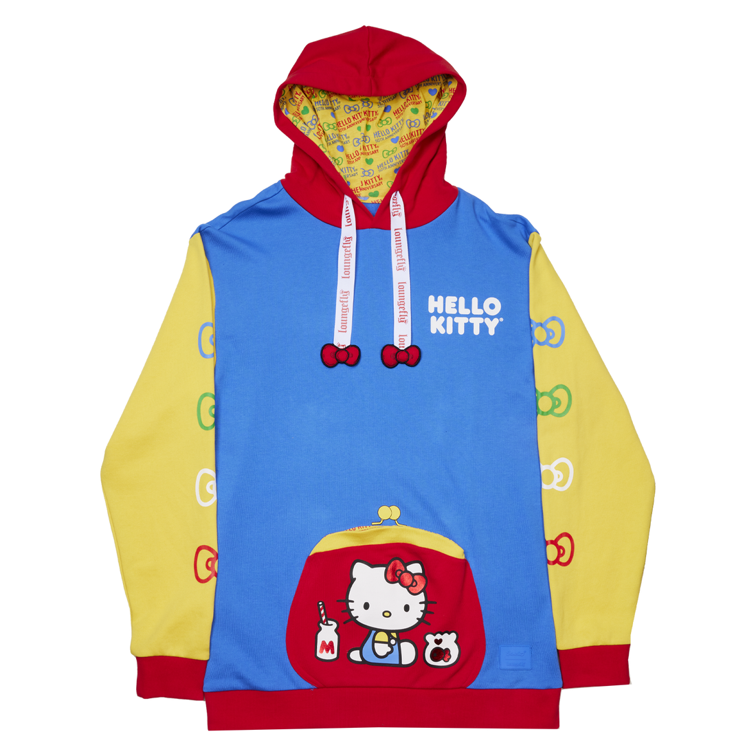 HELLO KITTY - 50th Anniversary - Hoodie Unisex Loungefly (M)