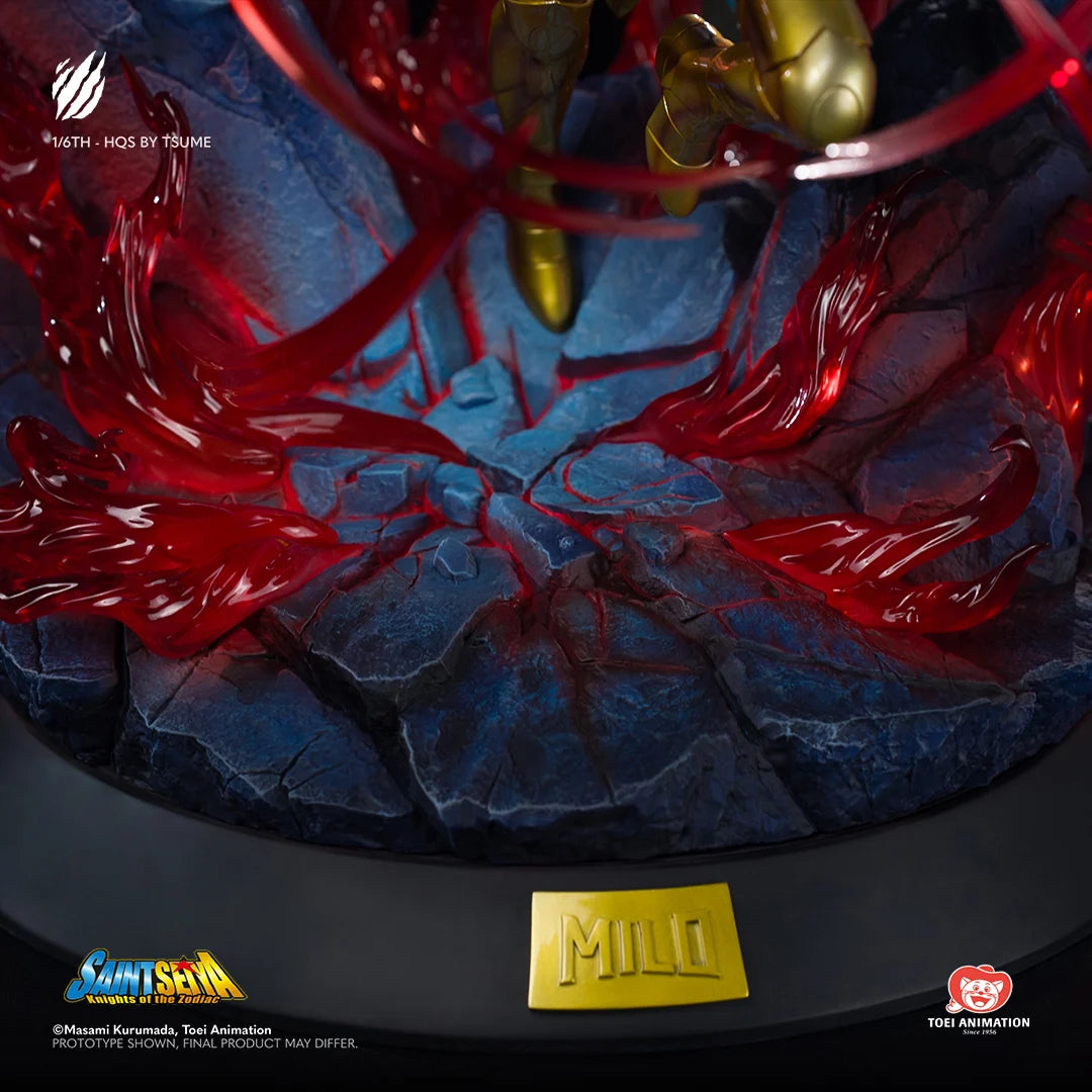SAINT SEIYA - Scorpio Milo - Statue HQS 1/6 By Tsume 62cm