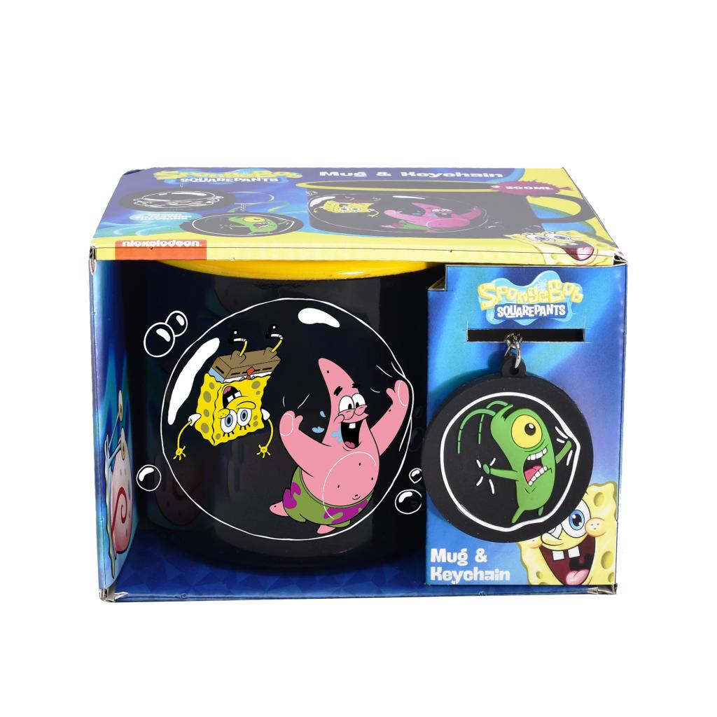 SPONGEBOB - Gift Box - Mug + Keyring