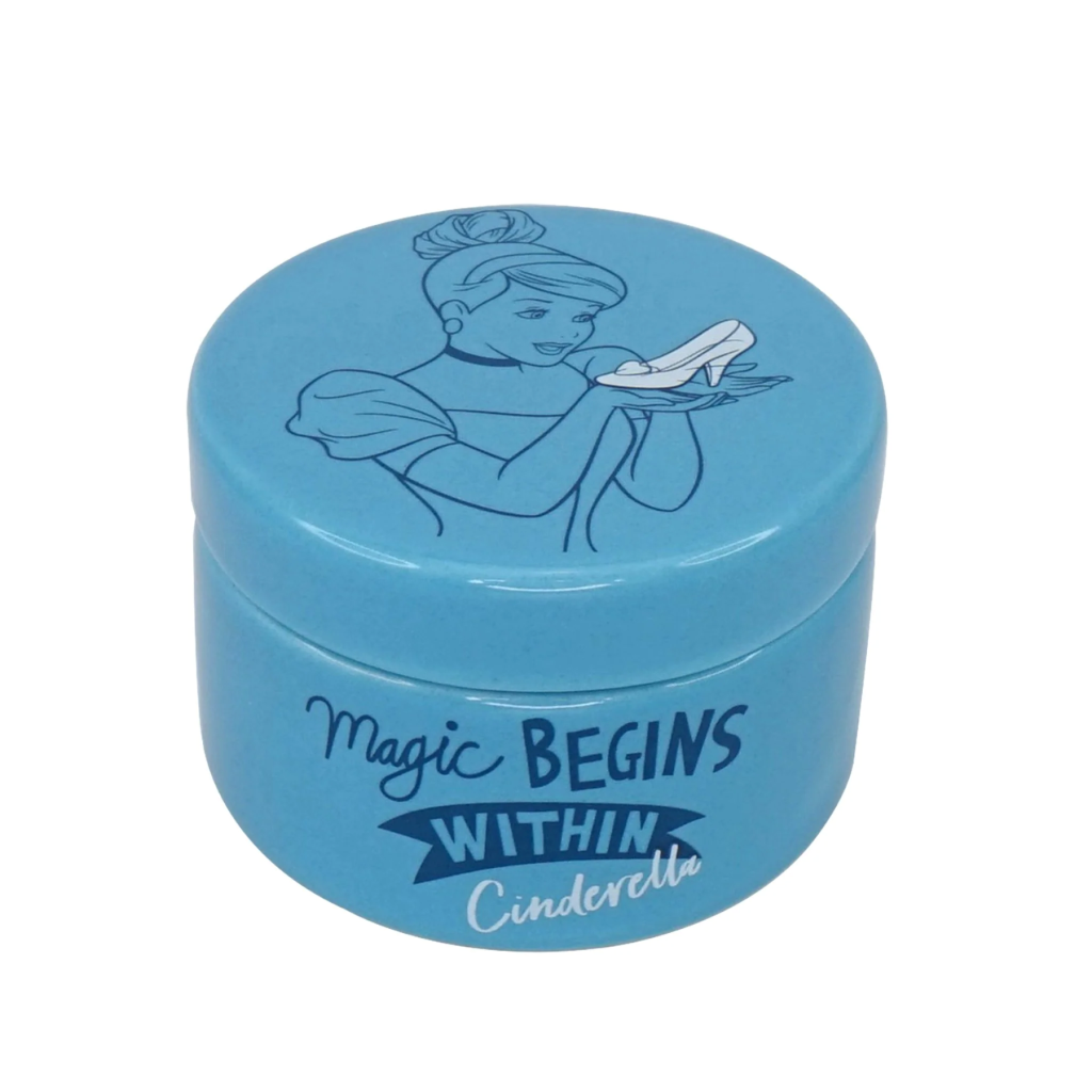 DISNEY - Cinderella - Ceramic Round Box