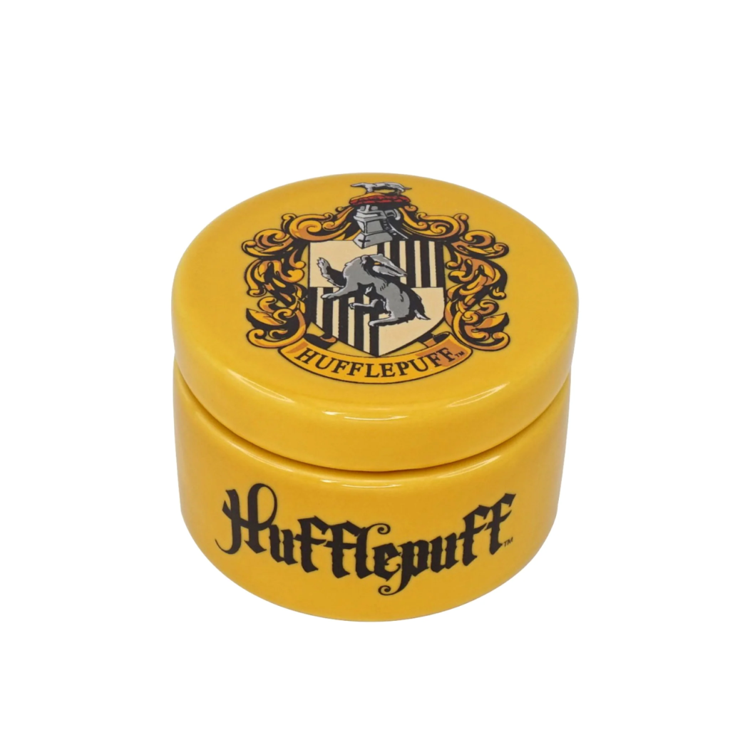 HARRY POTTER - Hufflepuff - Ceramic Round Box