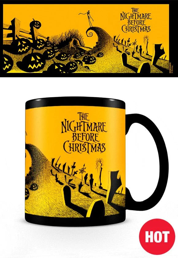 NIGHTMARE BEFORE XMAS - Graveyard Scene - Mug Heat Change 11oz