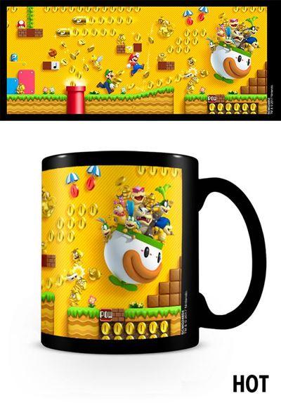 SUPER MARIO - Mug Heat Change 315 ml - Gold Coin Rush