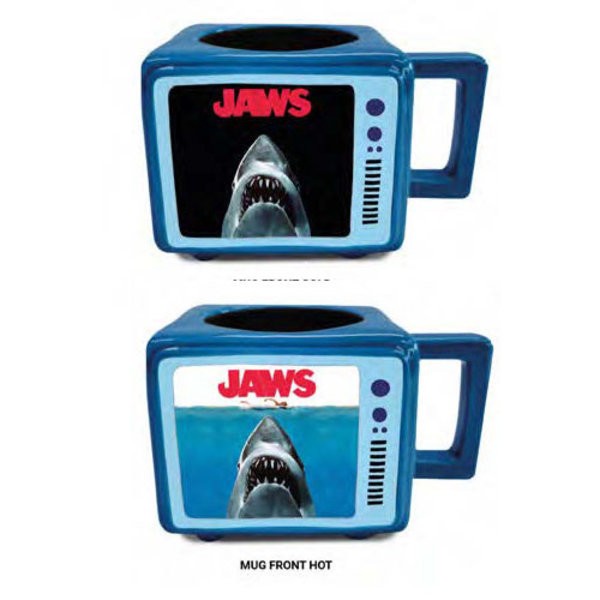 JAWS - Bigger Boat - Mug RETRO TV Heat Change 500 ml