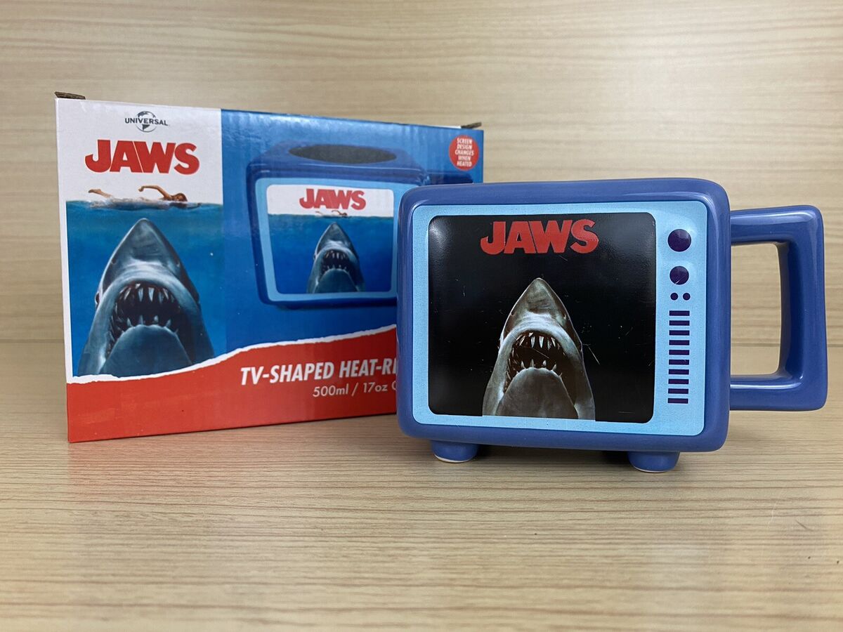 JAWS - Bigger Boat - Mug RETRO TV Heat Change 500 ml