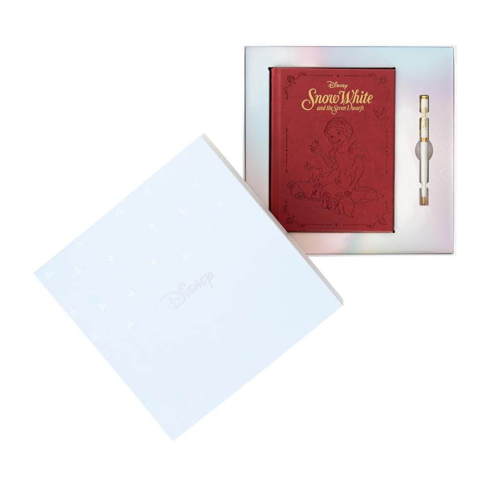 SNOW WHITE - Gift Box A5 Premium Notebook + Pen