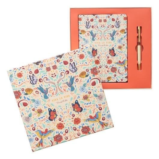 FRIDA KAHLO - Viva La Vida - Gift Box A5 Premium Notebook + Pen