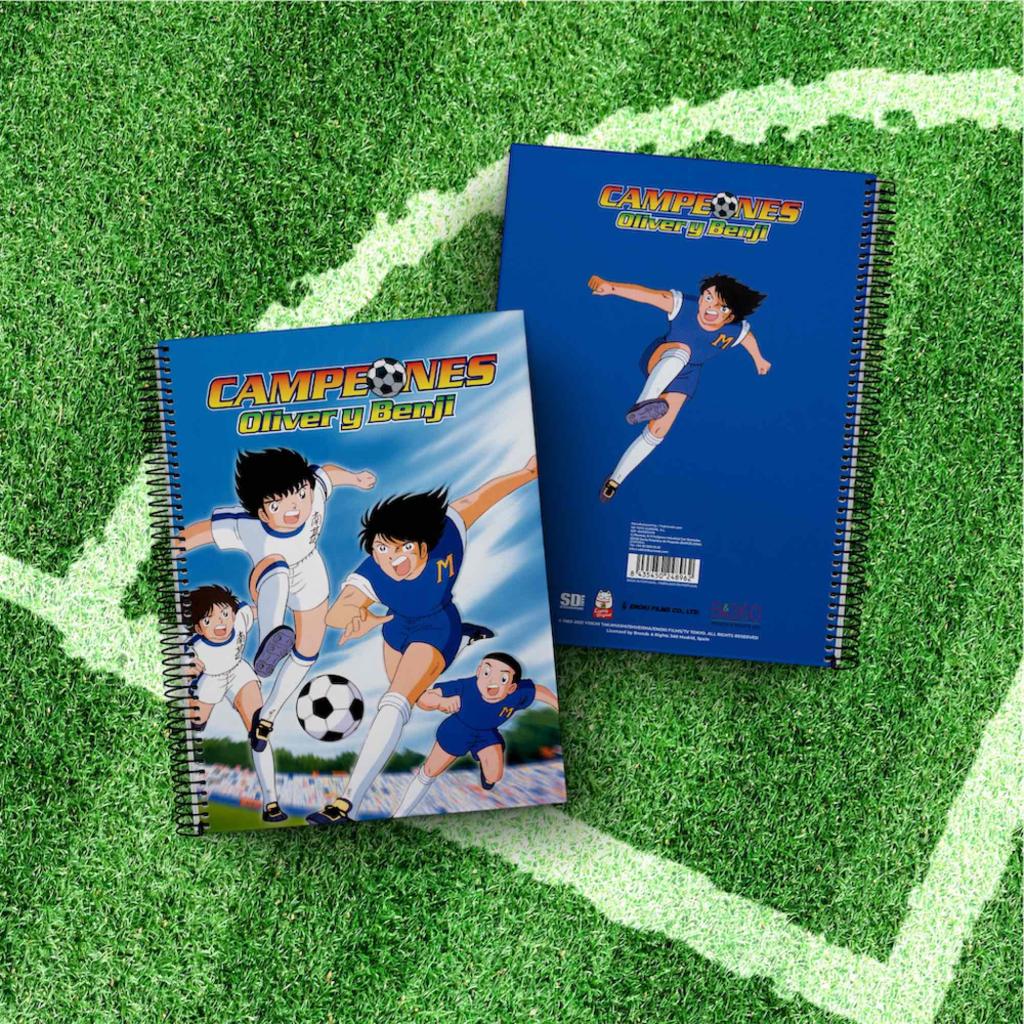 CAPTAIN TSUBASA - Tsubasa and Kojiro - Notebook"18x22x2cm"