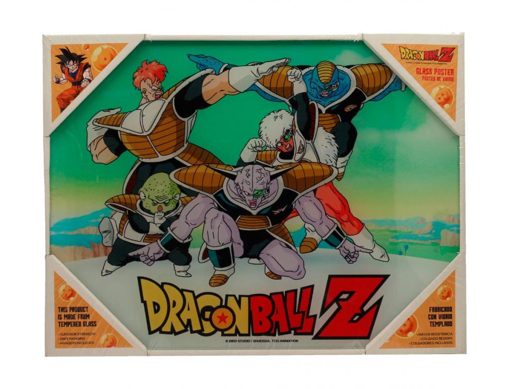 DRAGON BALL - GLASS PRINT - Special Force - 30X40 Cm