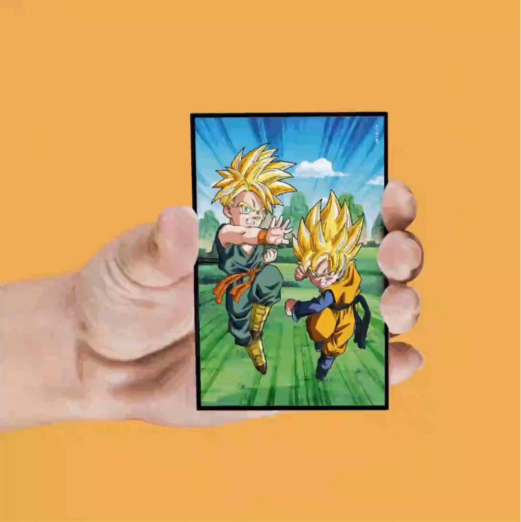 DRAGON BALL Z - Characters - Set of 4 Lenticular Magnet