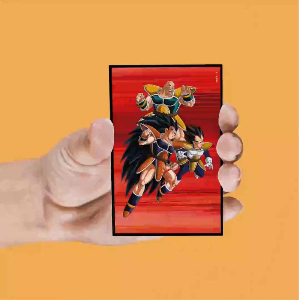 DRAGON BALL Z - Characters - Set of 4 Lenticular Magnet