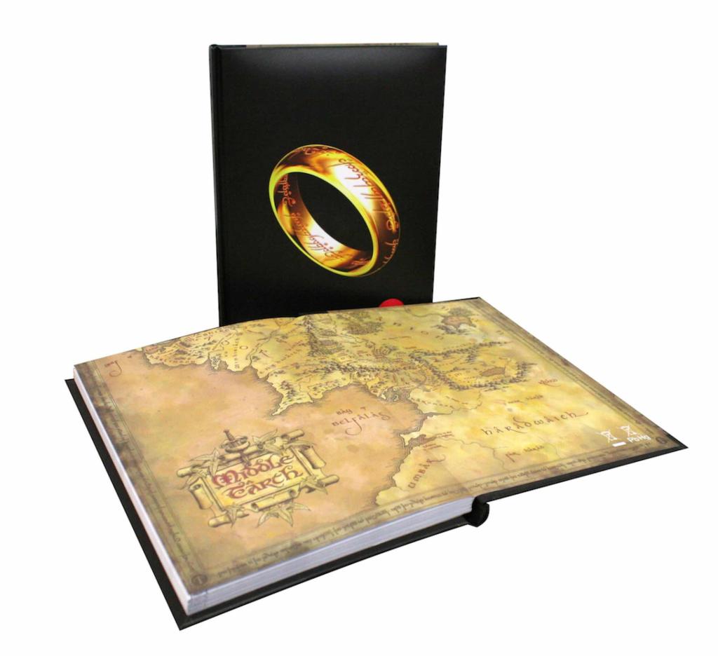 THE LORD OF THE RINGS - The One Ring - Notebook with Light "15x25x3cm"