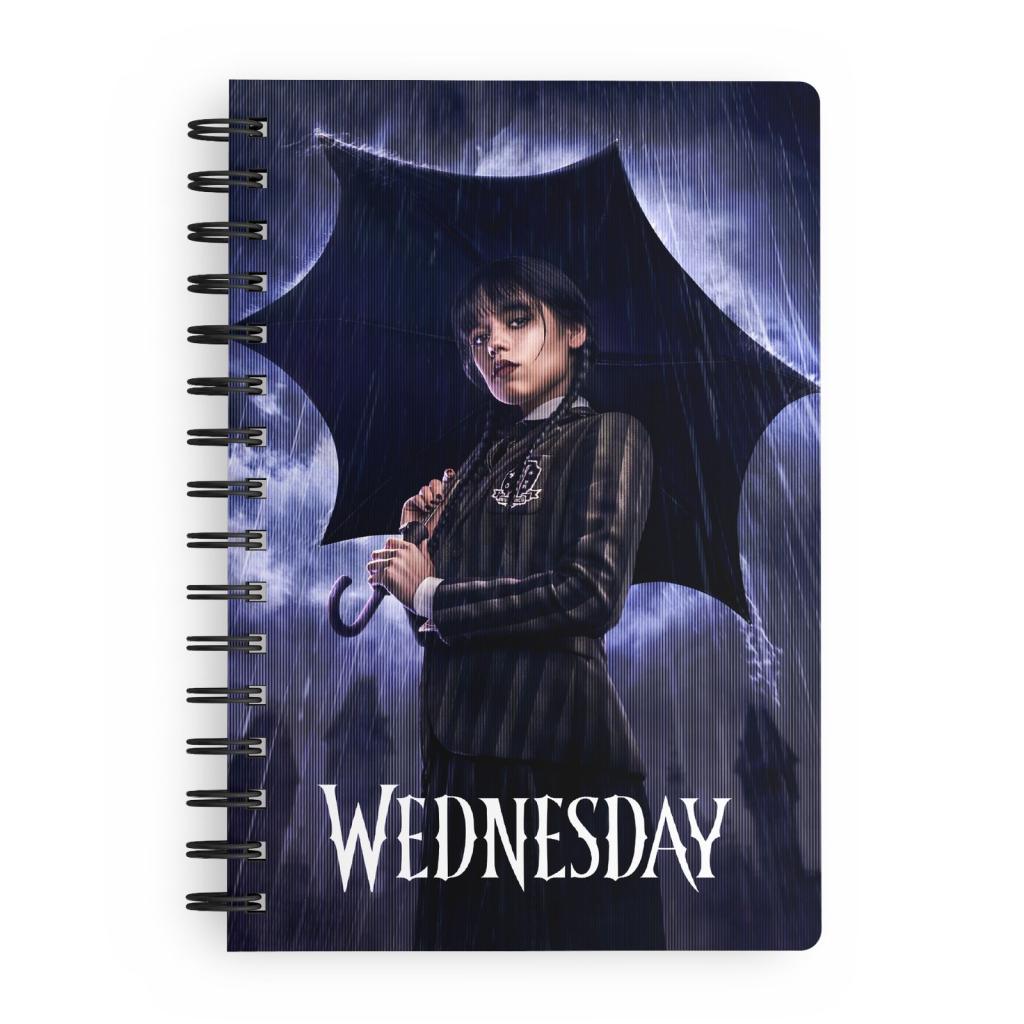 WEDNESAY - Rain - 3D Lenticular Effect Notebook - Size A5