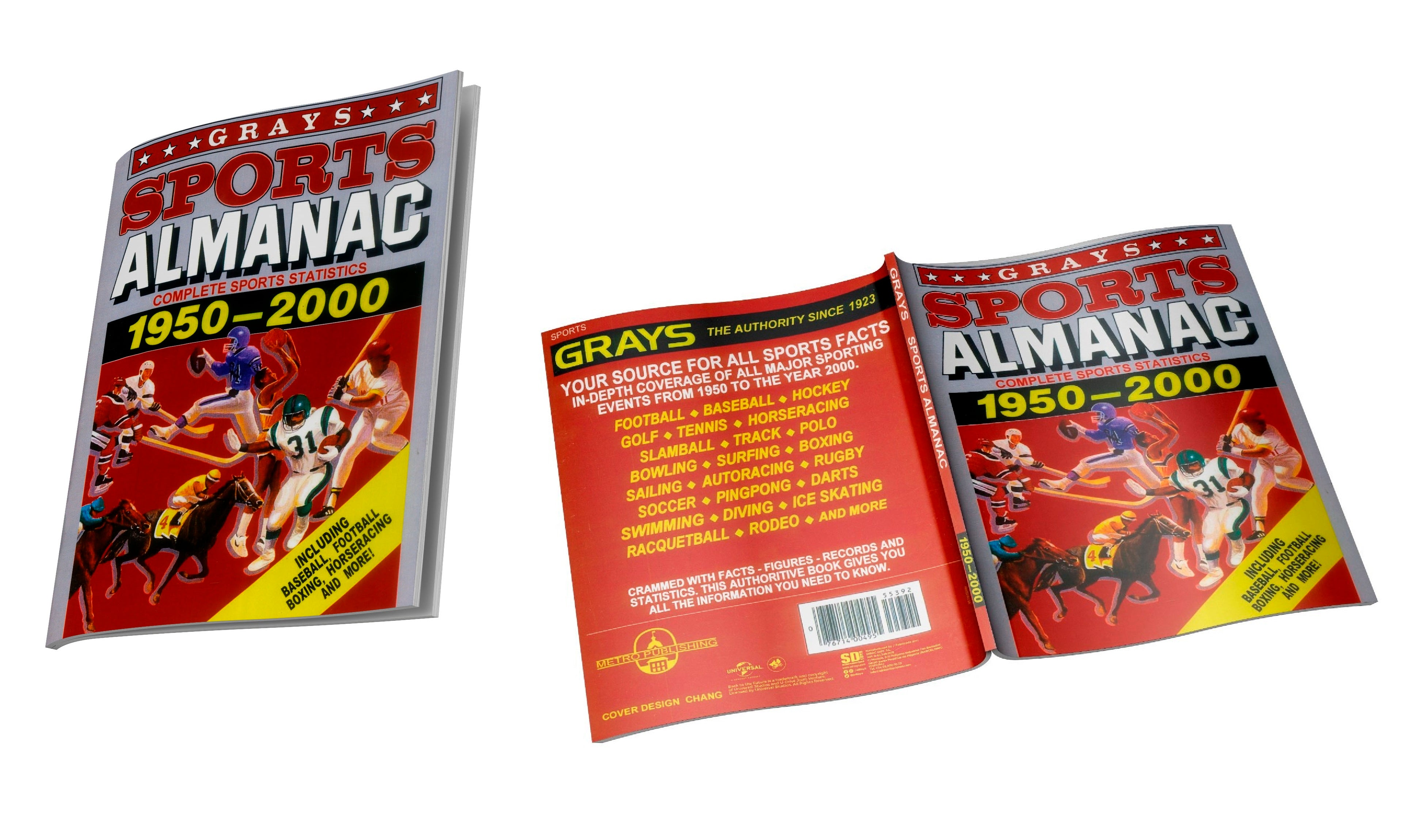ZURÜCK IN DIE ZUKUNFT – Gray's Sports Almanac – A5-Notizbuch