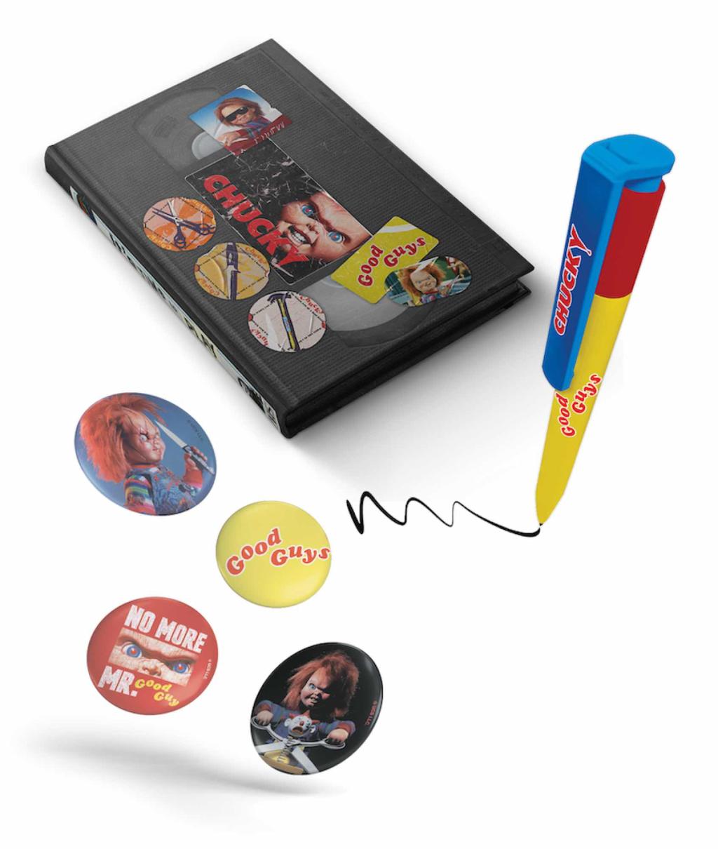 CHUCKY - Set VHS - Stationery Set (Notebook, Badges and Pen)