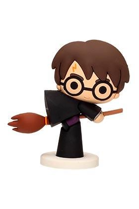 HARRY POTTER - Rubber Mini Figure 6cm - Harry on Nimbus