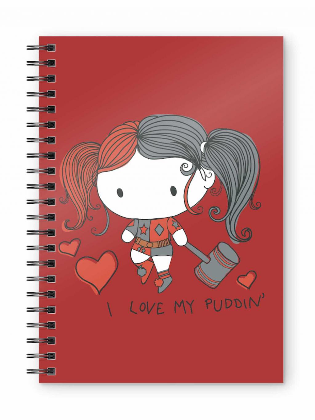 DC COMICS - Harley Quinn Chibi - A5 Spiral Notebook