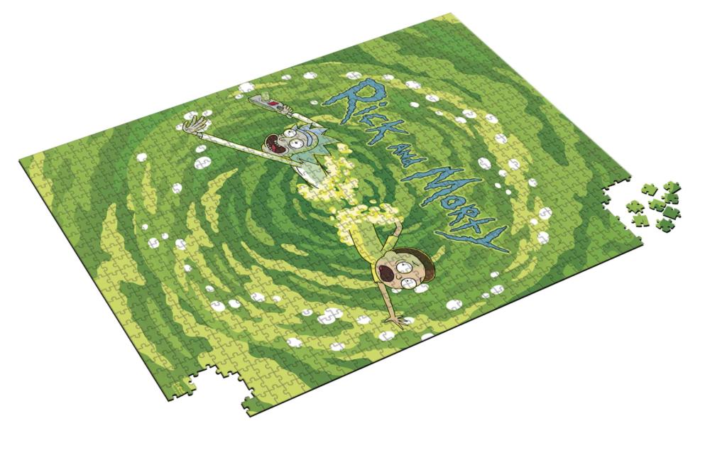 RICK AND MORTY - Portal - Puzzle 1000P